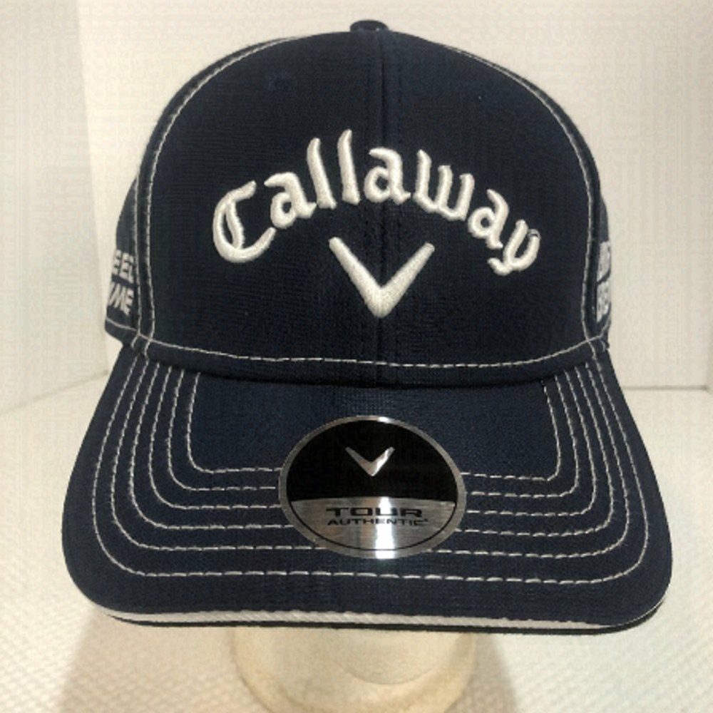 Nwt Callaway Navy Big Bertha 2014 Authentic Tour Golf Baseball Hat Cap
